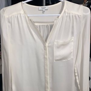 Babaton 100% silk long sleeve blouse.